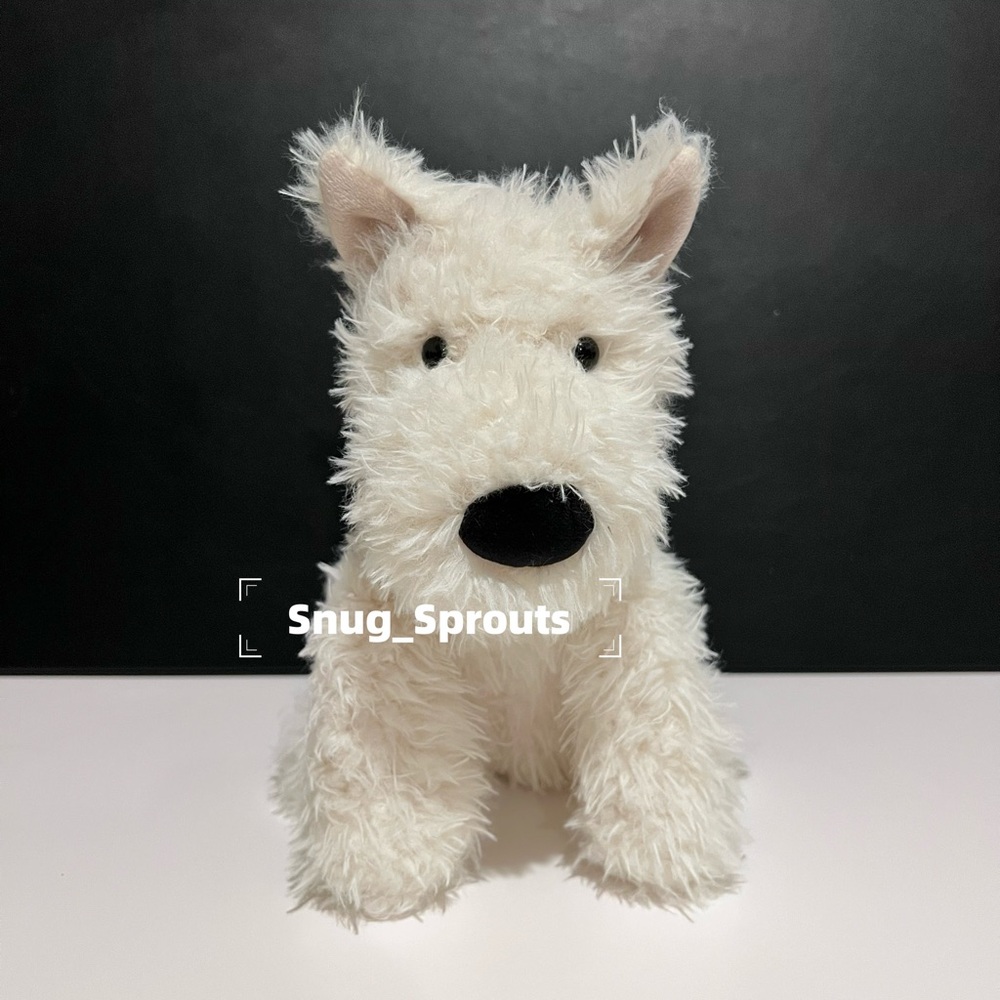 AUTHENTIC Jellycat Munro Scottie Dog Stuffed Animal
